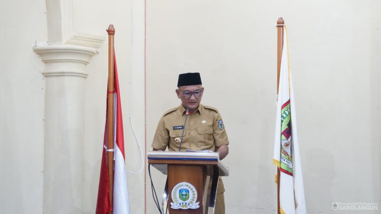 Bupati Sarolangun Sampaikan Rancangan Perubahan KUA-PPAS APBD 2025 di Hadapan DPRD
