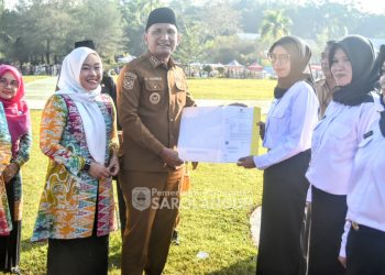 2.366 PPPK Formasi Tahun 2024 Resmi Dilantik, Bupati Sarolangun Tegaskan Pentingnya Kinerja dan Disiplin