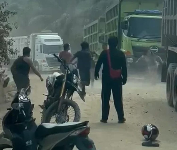 Viral, Diduga Sopir Truk Asal Dharmasraya Jadi Korban Penusukan di Sarolangun