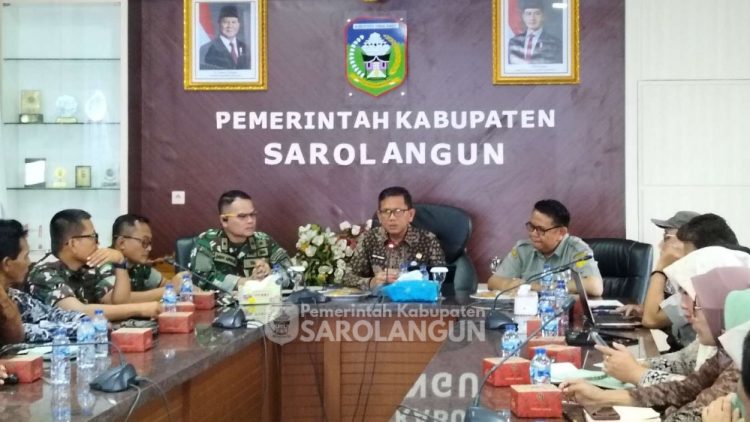 Dukung Swasembada Pangan Nasional, Pemkab Sarolangun Gelar Rakor Percepatan