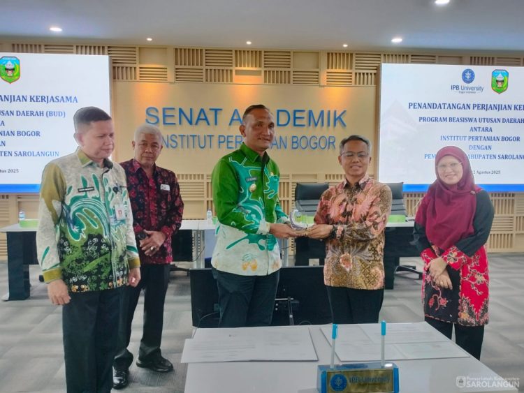 Kolaborasi dengan IPB University, Bupati Sarolangun Siapkan Beasiswa Utusan Daerah