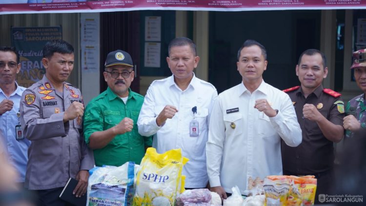 wabup Sarolangun Gerry Trisatwika Dorong Kemandirian Pangan Lewat Gerakan Pangan Murah