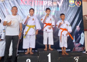 Raih Emas Pertama, Sarolangun Berjaya di Kejurprov Kempo Jambi 2025