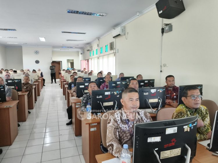 392 Pejabat Sarolangun Ikuti Uji Kompetensi Pemetaan ASN