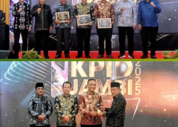 Sarolangun Raih Penghargaan Pemerintah Daerah Peduli Penyiaran Terbaik
