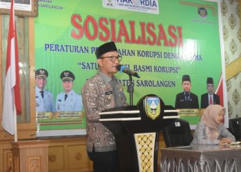 Bupati Hurmin Tegaskan Komitmen Pemerintah Kabupaten Sarolangun Bersih dari Korupsi