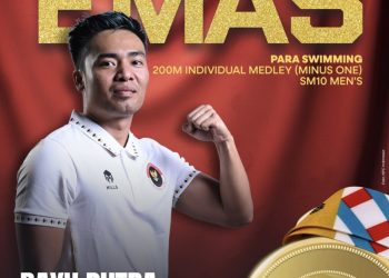 Putra Terbaik Sarolangun, Bayu Putra Yuda Sabet Medali Emas di ASEAN Para Games Thailand