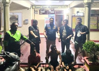 Tim Serigala Polsek Sarolangun Amankan Pelaku Pencurian Buah Sawit