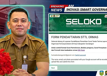 Inovasi Sederhana Layanan Penerbitan STTL Ormas di Bakesbangpol Kabupaten Sarolangun: Wujud Nyata ASN BerAKHLAK dan Smart Governance