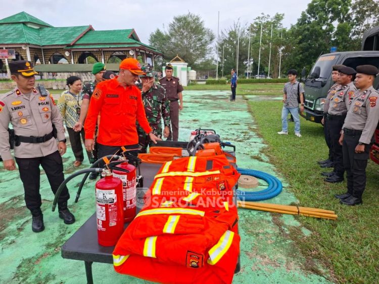 Bupati Sarolangun Tegaskan Seluruh Pihak Siap Siaga Hadapi Ancaman Karhutla
