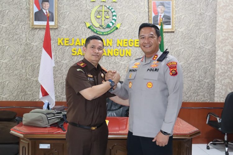 Sowan ke Kejaksaan, Kapolres Sarolangun Pererat Silaturahmi dengan Kajari