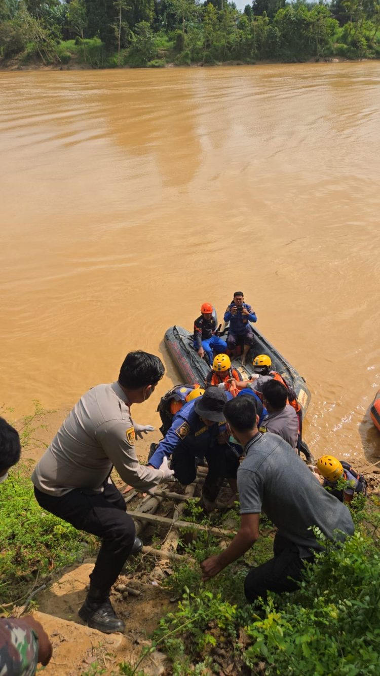 Lima Hari Pencarian, Korban Tenggelam di Sungai Batang Tembesi Berhasil Ditemukan