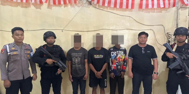 Polres Sarolangun Tetapkan Tiga Orang Warga SAD Sebagai Tersangka Kasus Pengeroyokan Personel TNI di PT SAL