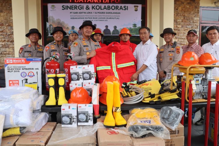 PT SAL dan Polres Sarolangun Perkuat Sinergi dalam Kesiapsiagaan Pencegahan dan Penanggulangan Karhutla
