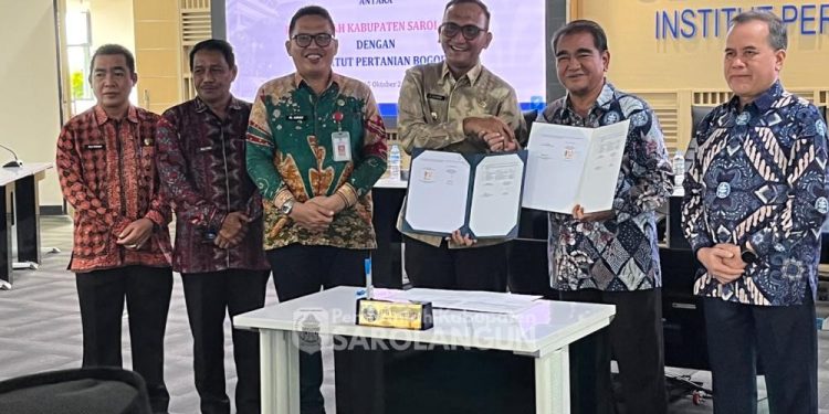 Pemkab Sarolangun Teken Kerja Sama Beasiswa BUD dengan IPB University