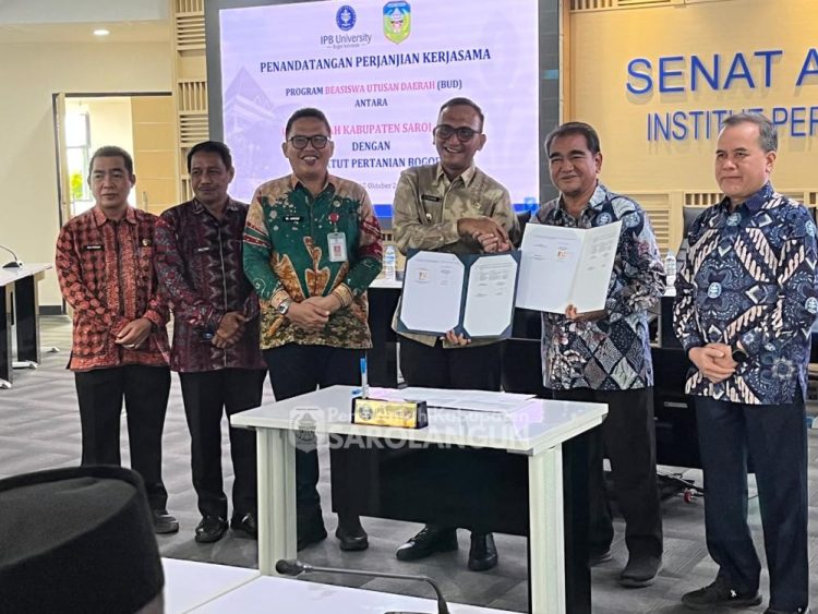 Pemkab Sarolangun Teken Kerja Sama Beasiswa BUD dengan IPB University
