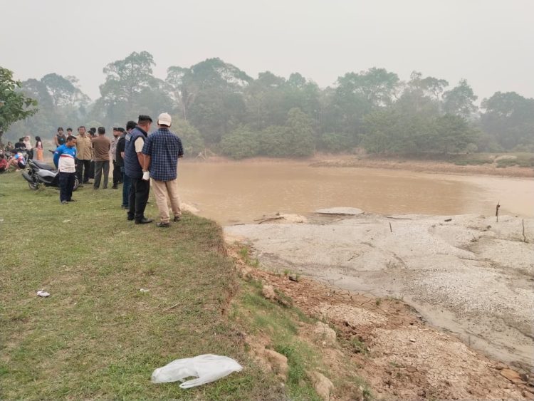 Polres Sarolangun Pantau Lokasi PETI di Sungai Batang Tembesi